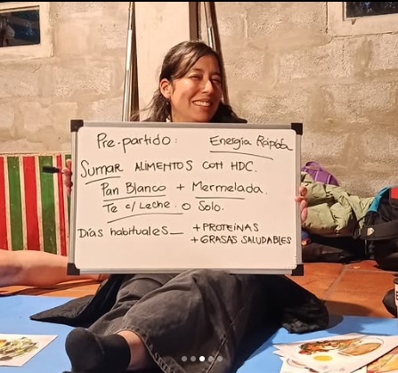 Charla de nutrición a cargo de la Lic. Victoria Montero Serra